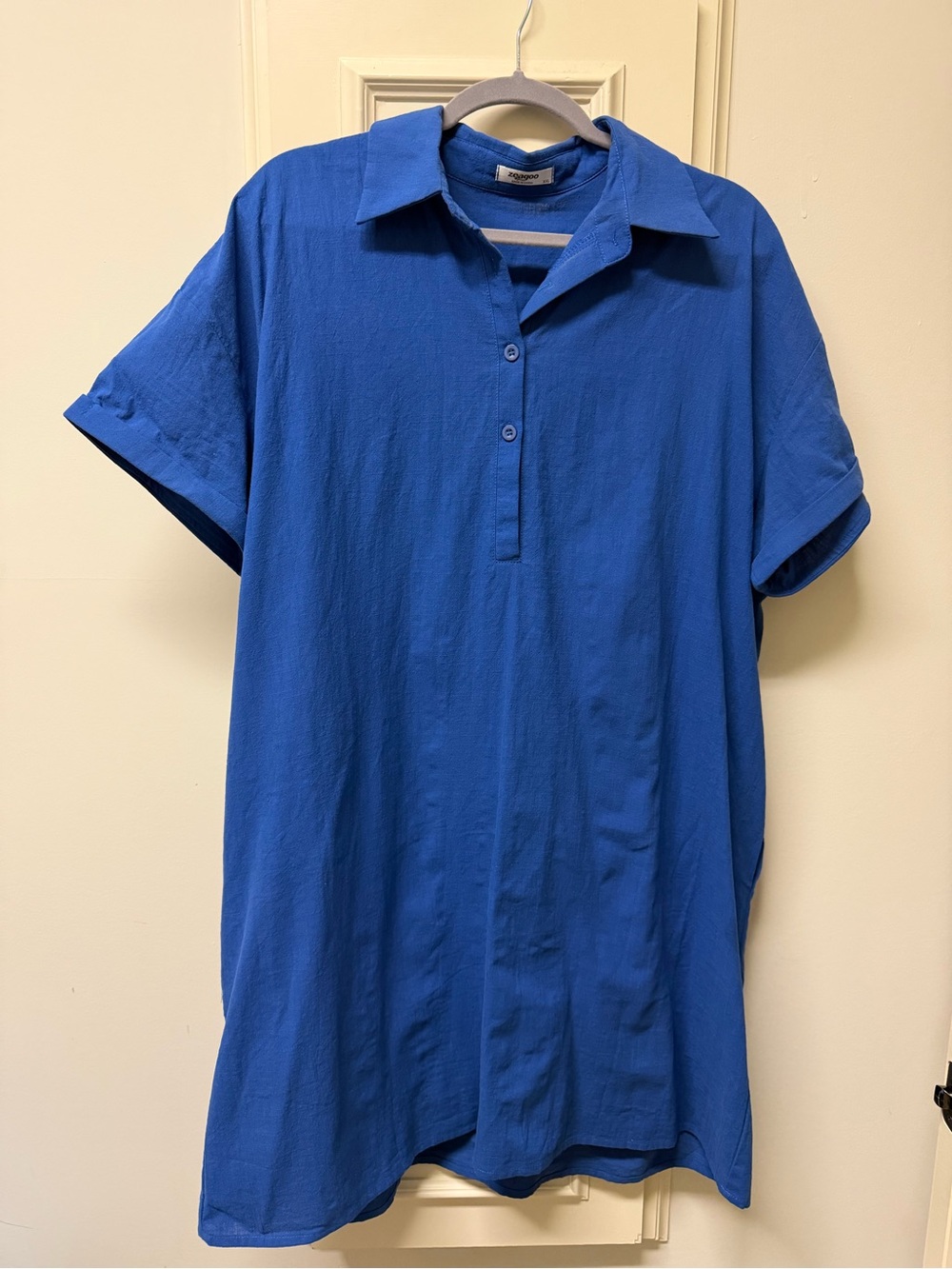 zeagoo Womens Short Sleeve dress in Royal Blue